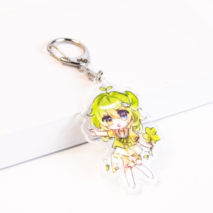 Low-price Wholesale Lightweight Acrylic Key Chains with UV Printing Waterproof Cartoon Styles & Customization Options