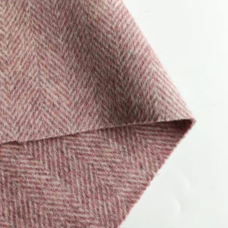 Wholesale High Quality 646gsm 80 Wool 20 Nylon Herryingbone Fabric for Coats