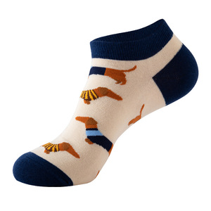 <span class=keywords><strong>Calcetines</strong></span> de Algodón de Verano con Diseño Novedoso y Estampado de Animales, <span class=keywords><strong>Calcetines</strong></span> Tobilleros para Hombre, Venta al Por Mayor - Product Image 6