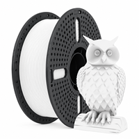 Bobine de filament PLA 1,75 mm Blanc Os, consommable d'impression réutilisable pour imprimante 3D