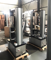 Machine d'essai universelle haute température 50KN 1200 ° Four de cuisson ASTM E4 pour essais mécaniques des matériaux métalliques et céramiques