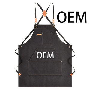 Delantal de Cocina de Lona con Correas Ajustables, Impermeable, Herramientas de Cocina de Alta Calidad, Reutilizable, con Patrón Sublimado - Product Image 1