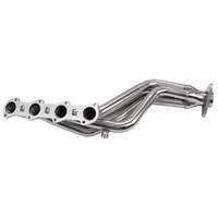 Header Knalpot Stainless Steel untuk Ford F150 & Heritage Pickup V8 5.4L Tahun 1999-2003, Long Tube Header Exhaust Manifold Sensor O2 Stok USA