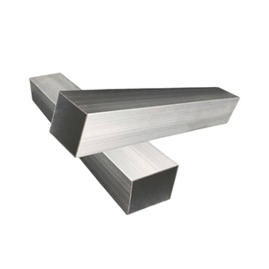 EN AW-6061 <span class=keywords><strong>Tube</strong></span> <span class=keywords><strong>carré</strong></span> en aluminium T6 <span class=keywords><strong>20x20</strong></span>-150x150mm, tuyau structurel creux pour la construction et l'automobile, usine directe - Product Image 2