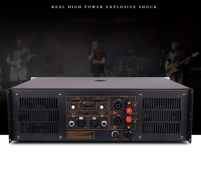 Professional F Series 300w-2000w Class Td Power Amplifier Power Amplifier for Sale