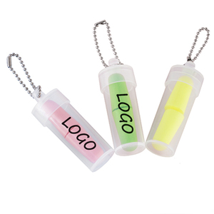 سدادات الأذن ذات العلامات التجارية المخصصة في حالة مطبوعة شكل سدادات الأذن السائبة للنوم - Product Image 1