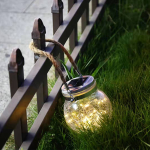 Luz Decorativa Portátil à Prova d'Água IP65, Luz LED <span class=keywords><strong>Solar</strong></span> para Jardim, Lâmpada de Jarro de Vidro Quebrado - Product Image 6