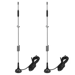 2PCS Magnetic Base 4G LTE 12dbi TS9 Antena untuk Netgear Aircard AC810S Cat11 M1 MR1100 AC791L 6620L AC815S AC770S Ponsel Hospot