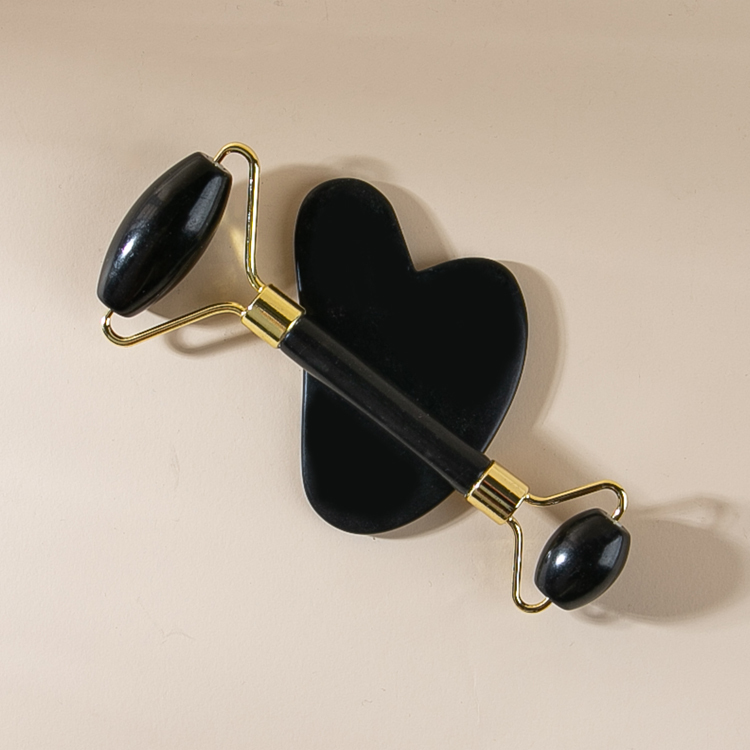 Gloway Custom LOGO Natural Black Jade