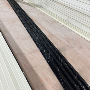 Panneau décoratif en bois lambris Wpc Panneau mural intérieur en bois composite cannelé 3d - Product Image 6