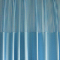100% Polyester PU enduit 75D Simple beau tissu anti-poussière ignifuge antibactérien maison Textile cloison rideau Anti-pilule