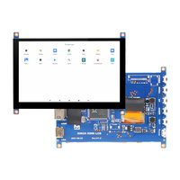 Módulos LCD HMI IPS HD-MI de 5 Pulgadas Portworld, Compatibles con Sistemas Windows, Raspberry Pi, Linux y Android
