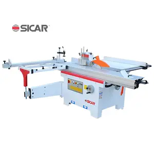 SICAR 400B शेडोंग woodworking मशीनरी लकड़ी का काम मशीन बहुक्रिया संयोजन Woodworking मशीन के साथ 2 कार्यों