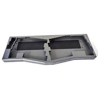 Komponen Elektronik Mini dari Baja Tahan Karat & Aluminium yang Diproses CNC, PCB Cetak 3D untuk Keyboard dengan Kustomisasi Wire EDM