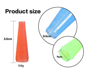 Miệng Shisha hookah PP bạc lolli-tip kẹo mouthtips - Product Image 2