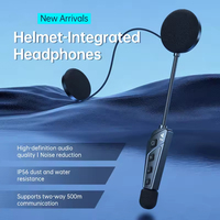 Casque de moto et de vélo Y2 avec interphone sans fil bidirectionnel 500m pour la conduite, Intercomunicador Para Moto