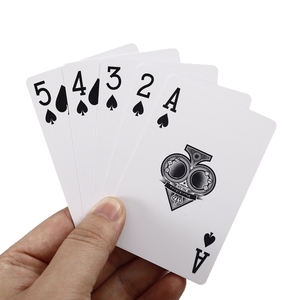 Jeu de cartes de <span class=keywords><strong>poker</strong></span> imprimé professionnel - Personnalisé pour les tournois de casino internationaux et les salons VIP des hôtels cinq étoiles - Product Image 5