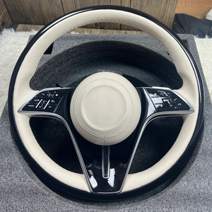Volantes Estilo <span class=keywords><strong>Maybach</strong></span> Mejorados para Mercedes-Benz Clase C/Clase E/Clase S S400/S450/GLS, Cuero Personalizable en Color Caoba - Product Image 6