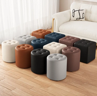 Tabouret carré de ménage moderne banc à chaussures Table basse tabouret bas multifonction pour vivre hôtel appartement villa