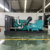 Générateur silencieux diesel 600kw 700kw 800kw Démarrage automatique ATS Triphasé 220V 380V Refroidissement par eau fermé 50/60Hz pour hôpital