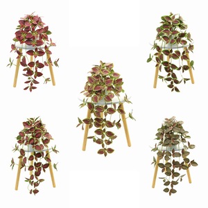 Plante artificielle suspendue An Yun, lierre vert en soie, 30cm-100cm, avec ou sans pot, pour décoration murale intérieure ou balcon. - Product Image 4