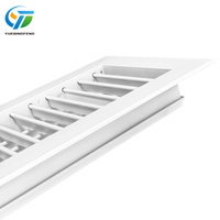Système de ventilation le plus vendu - Grilles de transfert d'air en plastique ABS de haute qualité - Légères et à encastrer pour usage industriel