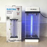 Jn Hogedruk Vliegenlamp Vogelkooi Stijl Multi-Angle Led Lichtbron Plastic Bug Zapper Voor Insectenbestrijding Voor Huishouden