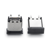 Connecteur de prise USB Type-C haut de gamme avec matériaux en laiton et LCP, excellente flexibilité, blindé, 5A, longueur 8,8 mm