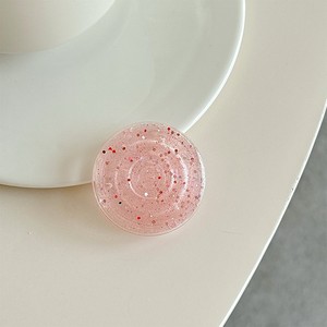 Support de téléphone adhésif rond uni en plastique, style coréen créatif pour fille, support de bureau télescopique, vente en gros d'usine - Product Image 5