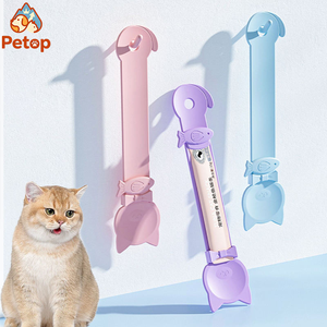 Petop Neues Design Katzen-Fütterungslöffel aus HIPS-Material für Nassfutter und Leckerlis - Product Image 1