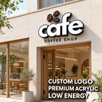 Letrero Personalizado para Edificio, Letrero LED 3D con Iluminación Frontal, Letras Iluminadas, Logotipo Comercial para Exteriores, para Lavado de Autos o Fachada de Tienda