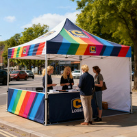 Tente pliante personnalisée pour événements commerciaux extérieurs, chapiteau de mariage, auvent de réception, tente pop-up, gazebo