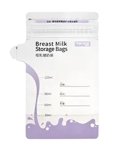 Food Grade Doypack Pre-sterilised Breast Milk Storage Bag Maternity Breast Milk Bags Milk Storage Bag For Baby
