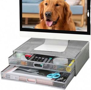 Soporte de Escritorio de Metal con Malla Negra, Recubierto de Polvo Ecológico, para Oficina y Escuela, Precio Bajo de Fábrica en China - Product Image 4
