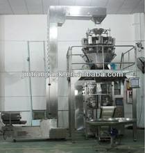 Patatas fritas Corteza de cerdo frito 10 cabezas Pesador Galleta de gambas Limón seco Palomitas de maíz Máquina de embalaje de película - Product Image 3