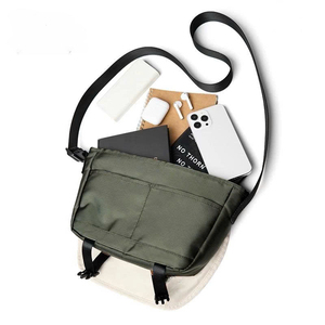 Unisex <b>Waterproof</b> Crossbody <b>Bag</b> <b>with</b> Flap and <b>Zipper</b> Closure From Vietnam - Product Image 4