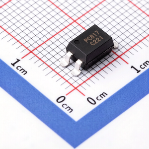 Optoacoplador Genuino PC817C, Aislamiento de 5000V, CTR del 200-400%, Encapsulado DIP-4, En Stock - Product Image 1