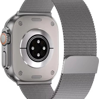 Correa de Reloj Inteligente para Hombre, de Acero Inoxidable, Resistente al Agua, para Apple Watch Ultra 3, Ultra 2 y Ultra (49 mm)