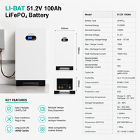 Batterie au lithium LiFePO4 sur roulettes pour usage domestique, 48V 51.2V 314Ah 15kWh 16kWh, longue garantie pour résidence