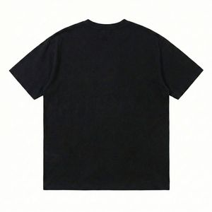 เสื้อยืดสตรีทแวร์ผ้าฝ้ายคุณภาพสูงทรงโอเวอร์ไซส์ ไหล่ตก พิมพ์ลายโลโก้ได้ตามต้องการ เสื้อยืดสีขาวเนื้อหนาสำหรับผู้ชาย - Product Image 5