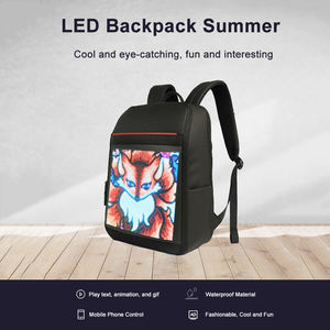 Mochila Creativa de Tercera Generación con Pantalla LED, Mochila Impermeable para Publicidad Móvil al Aire Libre, Conexión Bluetooth - Product Image 2