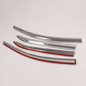 Visera Protectora de Lluvia WZXD, Nuevo Accesorio Exterior para Automóvil, ABS Cromado de Alta Calidad para I10 2017 Sedán - Product Image 4