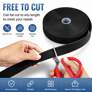 Nastro Adesivo in <span class=keywords><strong>Velcro</strong></span> Personalizzato a Prezzo di Fabbrica, Resistente al Calore, per Cucire - Product Image 3