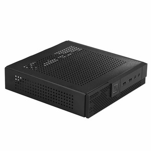 Chất lượng tốt máy tính Chassis 0.8 mét SECC Chất liệu TC02 12V DC <span class=keywords><strong>Mini</strong></span>-ITX 17*17cm bo mạch chủ Đen ITX <span class=keywords><strong>mini</strong></span> Trường hợp máy tính - Product Image 5