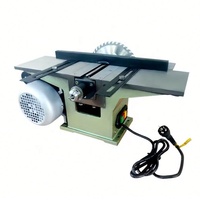 Raboteuse-Dégauchisseuse Industrielle de Table 220V à Tête de Coupe Droite Multifonctionnelle pour le Travail du Bois