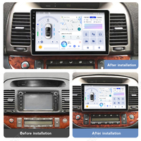 Système autoradio Android MEKEDE X Series Car-play, autoradio 8+128G 7865 avec lecteur DVD pour Toyota Camry 2002-2006