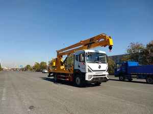 รถบรรทุกติดตั้งกระเช้าไฮดรอลิกแบบยืดหดได้ รุ่นใหม่ Dongfeng D9 ดีเซล 22 เมตร - Product Image 5