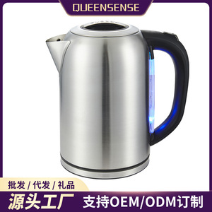 Stainless Steel Electric <b>Kettle</b> 1.7L Automatic Shut Off <b>Keep</b> <b>Warm</b> Household Use With Water Window - Product Image 5
