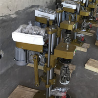 Machine de scellage de bouchon à vis en aluminium rop Semi-automatique pour bouteille en verre