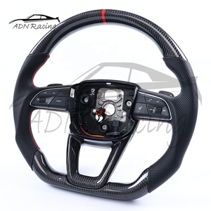 Volant en fibre de carbone personnalisé pour Audi B9 <span class=keywords><strong>A3</strong></span> S3 RS3 A4 S4 RS4 A5 S5 RS5 B9.5, années 2021-2024 - Product Image 2